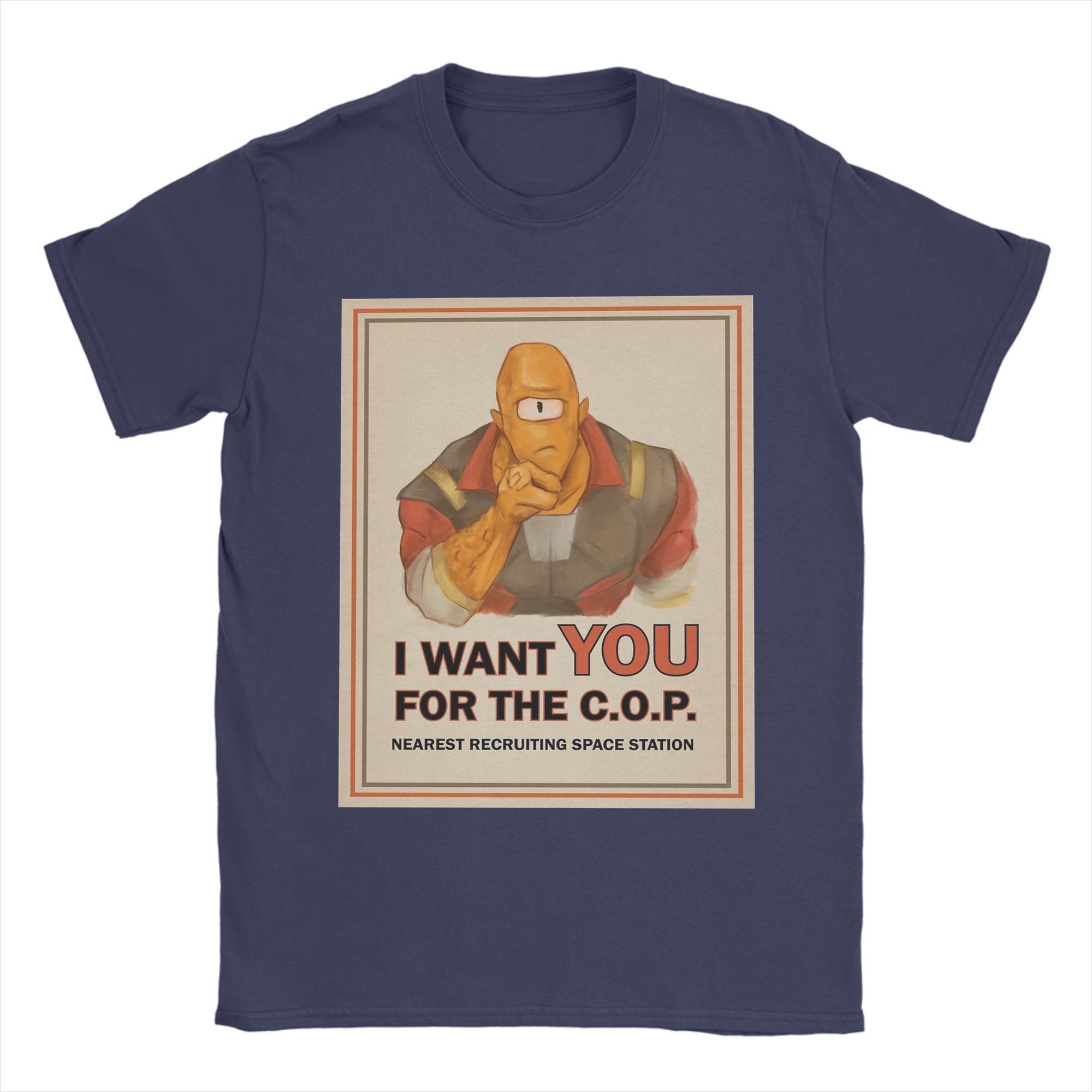 

Novelty Allen the Alien I Want You TShirt for Unisex Crewneck Pure Cotton T Shirts Invincible Short Sleeve Tees Gift Idea Clothes 4XL