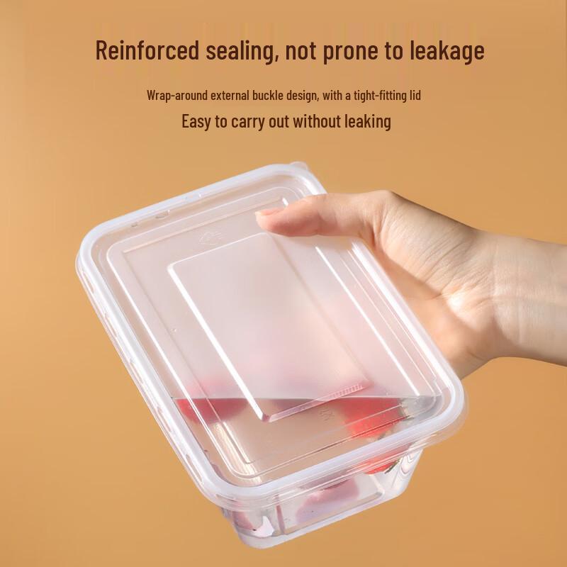 Einweg-Lebensmittelbehälter mit Deckeln