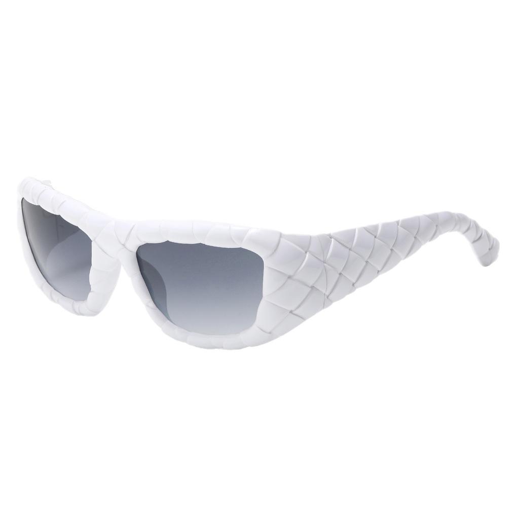 New sunglasses fashionable square large frame sunglasses high-end square frame anti-ultraviolet sunshade glasses