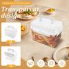 Pickle Squeezing Fermentation Container, Plastic Can with Large Capacity, Suitable for Home Kitchens