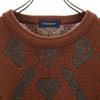 YVES SAINT LAURENT 90s Old Overall handle Long sleeve sweater M knit Men's Used