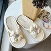 Women's Mid-Heel Floral Summer Sandals - New 2025 Style, Outdoor Casual, Thick Sole, Non-Slip