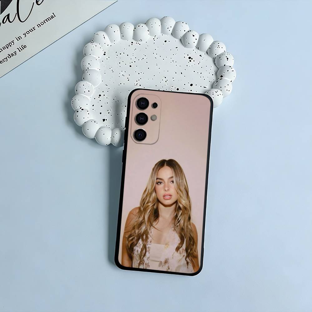 Addison- Rae Phone Case For Samsung S25,S24,S21,S22,S23,S30,Ultra,S20,Plus,Fe,Lite,Black Soft Silicone