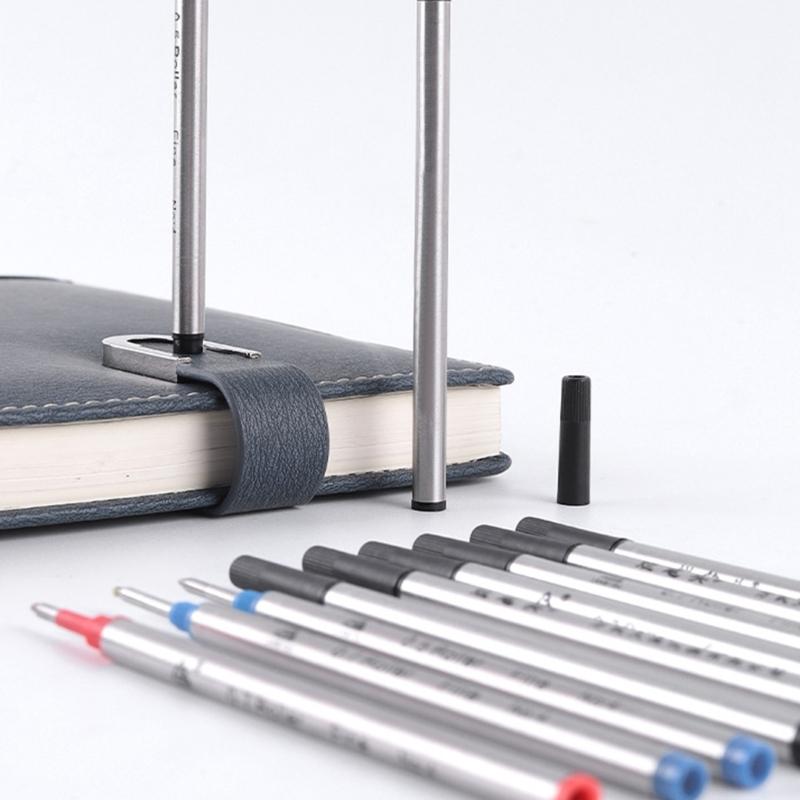 10Pcs Replacement Ballpoint Pen Refills Metal Ballpoint Refill Universal Pen Refills 0.5mm OR 0.7mm For Daily Writing