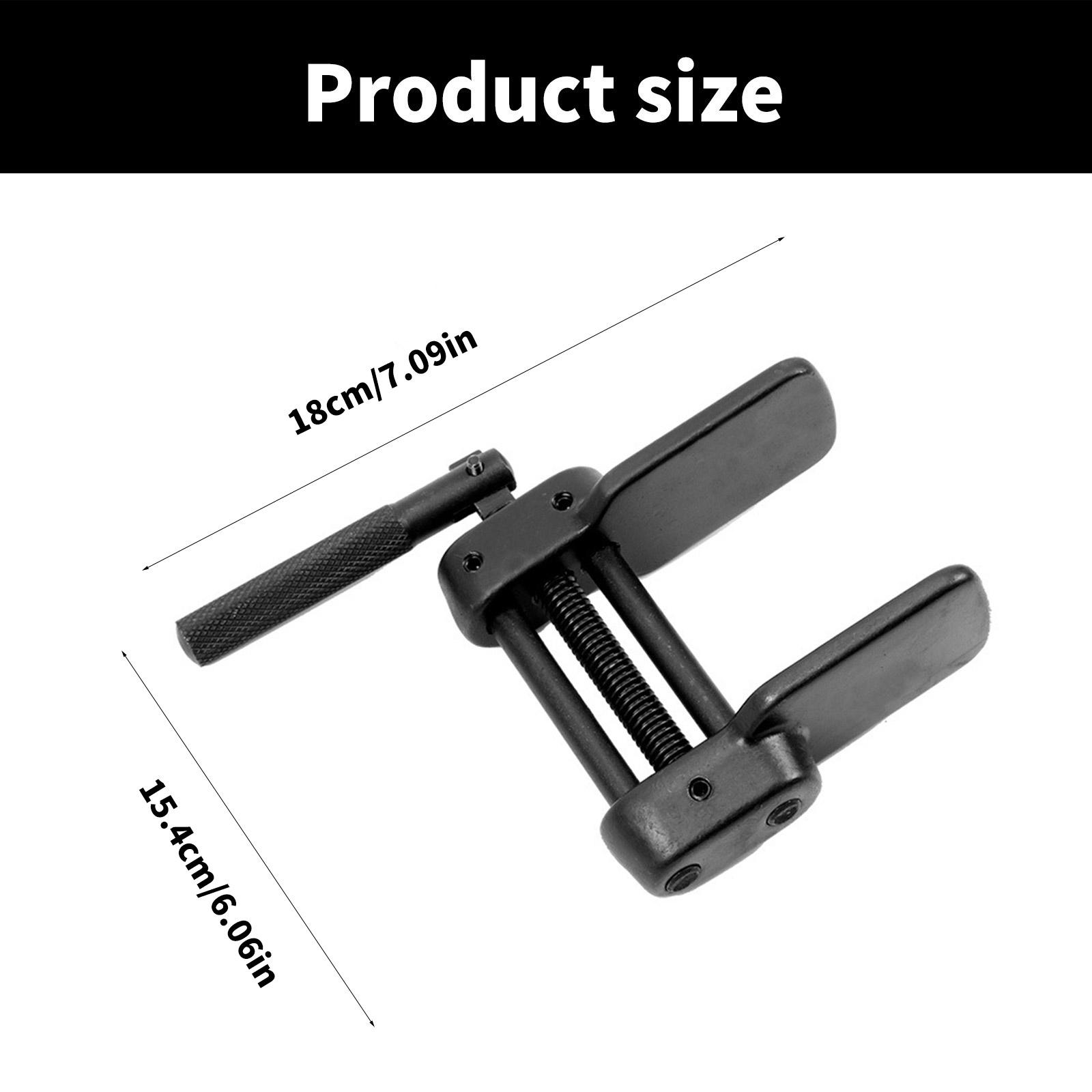 

Disc Brake Pad Separator Carbon Steel Brake Piston Spreader Tool Manual Tool for Easy & Stable Brake Caliper Removal 1