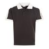 Childrens/Kids Contrast Detail Regular Short-Sleeved Polo Shirt