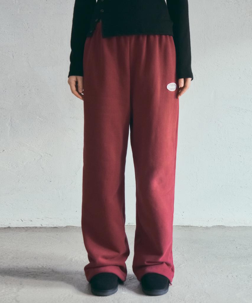 Aueonoseuteljia Petal Boucle Sweat Pants_Tomato Brick(O25-Pt16)