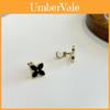 Cartoon Character Four Leaf Clover Ear Earrings For Birthdays And Parties