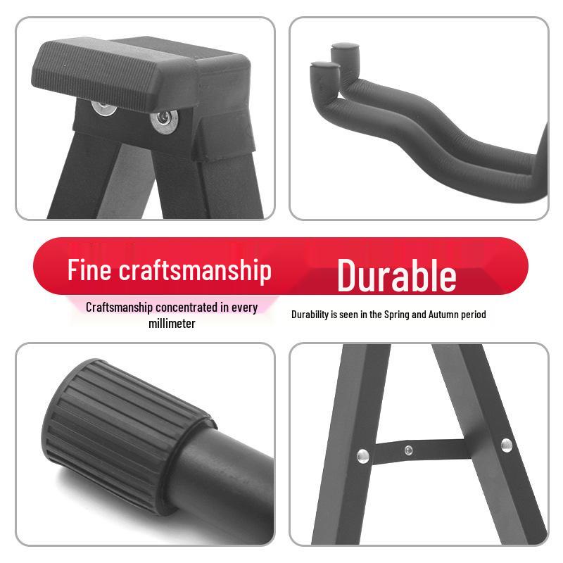 Foldable A-Frame Portable Guitar Stand for Electric & Acoustic Guitars