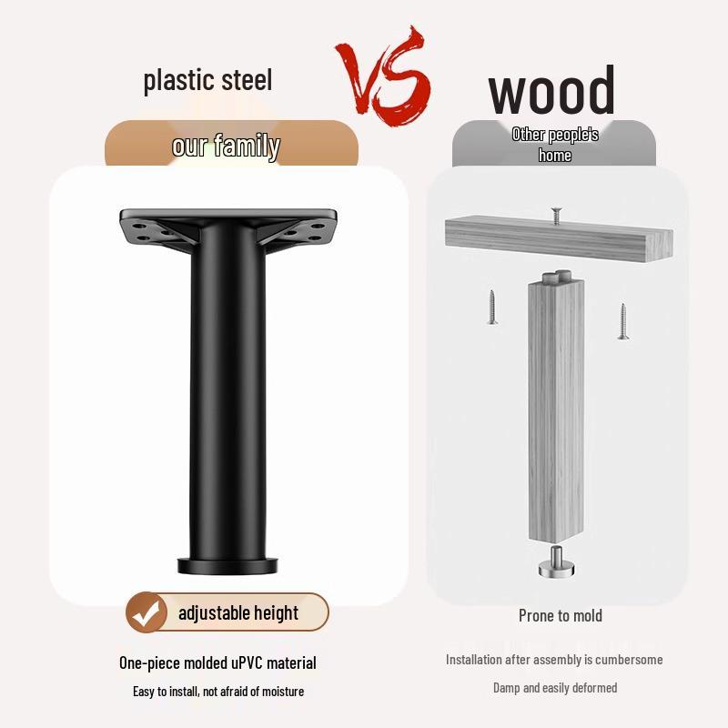 Adjustable Floorboard Bed Frame Support Leg Column