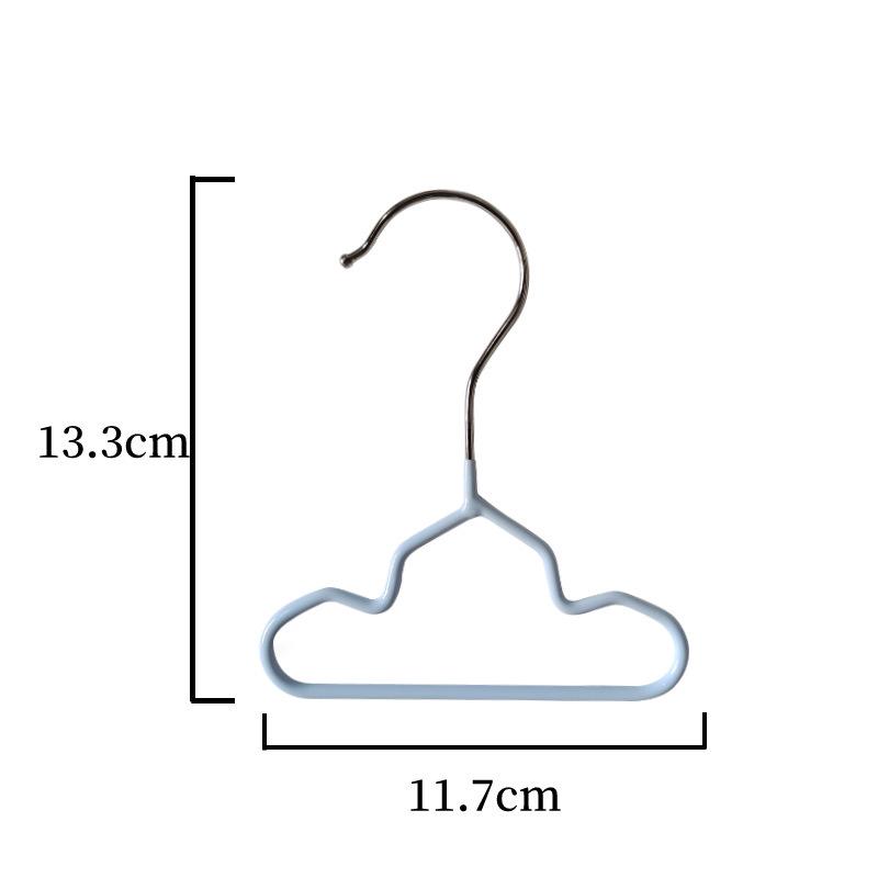 Non-Slip Cat and Kids Metal Clothes Hangers