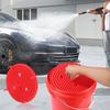 Car Wash Bucket Dirt Guard Heavy Duty Universal Automotive Detailing Cleaning Bucket Insert Grit Trap Filter Car Accessories