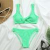 High-Waisted Special Fabric Fashion Bikini Swimsuit for Women