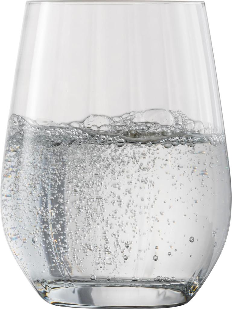 ZWIESEL GLAS Shatter-resistant Prisma Tumblers for Water, Mineral Water, and Soft Drinks, All-purpose, Pair of Two, Machine-made (m122331)