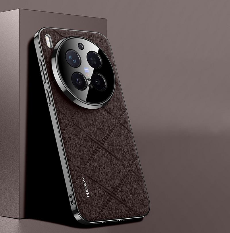 

Однотонна шкіра + Захисний чохол для об єктива камери Для VIVO X300 Pro X300 X200 FE X200 Pro Mini X100s X100 Pro Чохол з хорошою текстурою vivo X200 Pro mini