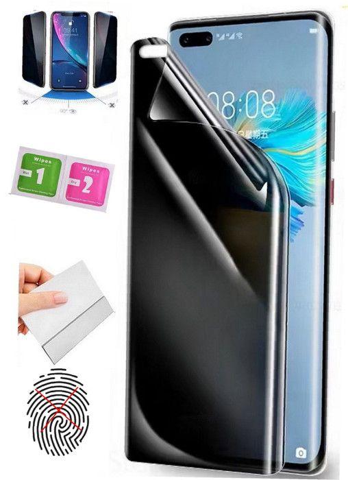 Protecteur d'écran - Honor - V40 Lite - Film hydrogel - Anti-espion - Résistant aux rayures