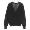 PAUL&JOE Long Sleeve V Neck Cardigan 2 Black Women Used