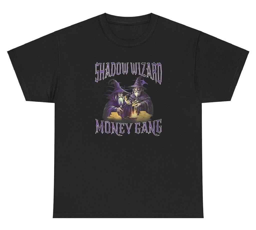 Stínový čaroděj Peněžní gang Meme tričko Prokletá magie Weirdcore Gen Z Ironic tričko