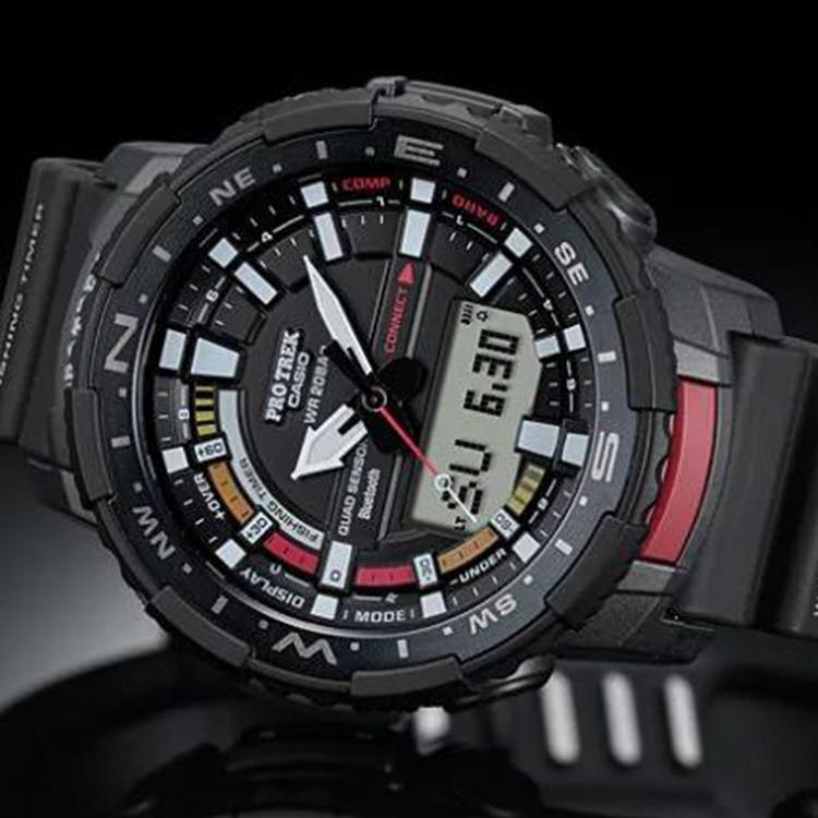 CASIO Men PRO TREK Black Watch PRT-B70-1PRD PRT-B70-1PRD