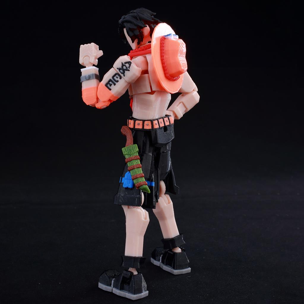 3D-gedruckte Dummy13 Jujutsu Kaisen Ryomen Sukuna Actionfigur Anime Modell Spielzeug Mehrgelenkig Posenverstellbar Sammlerstück Spielzeug Geschenk