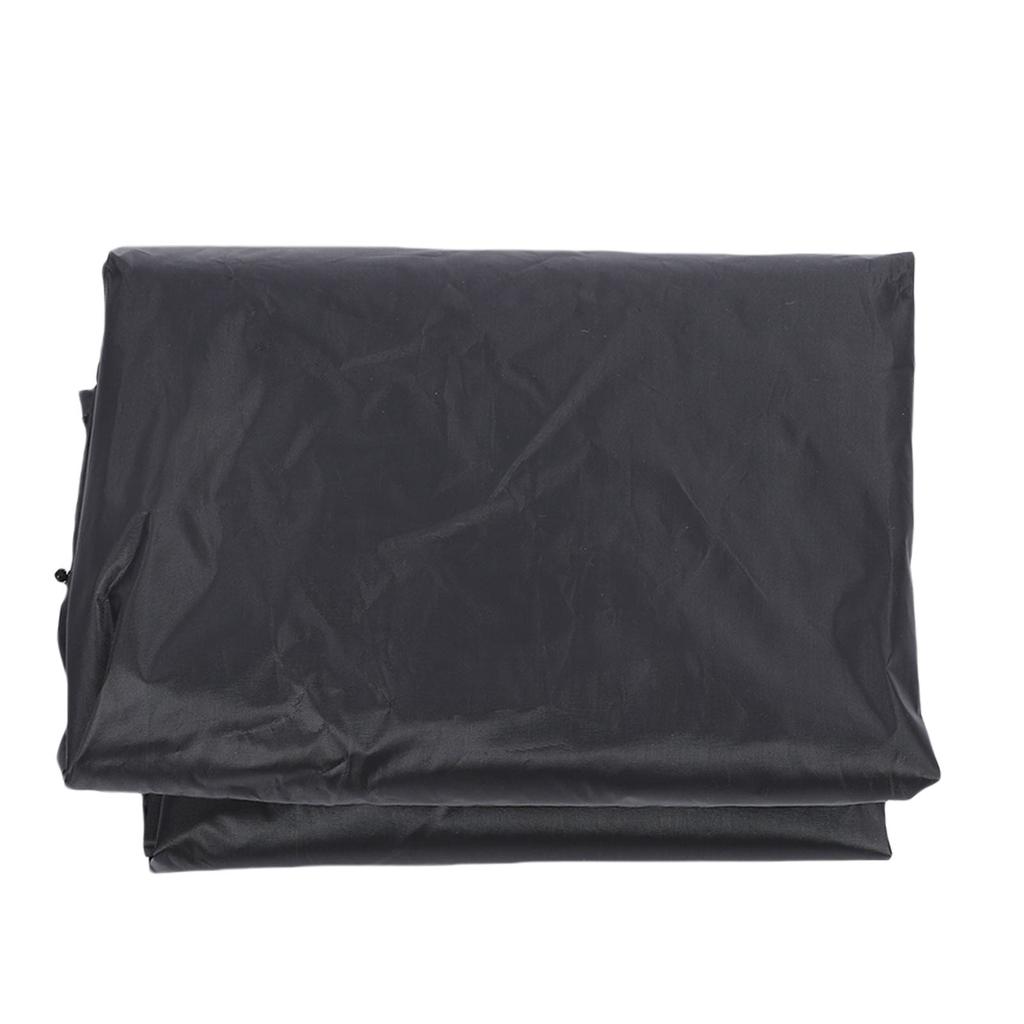 Pool Solar Reel Protective Cover Oxford Cloth Outdoor Pool Blanket Protector for Swimming Pools Black