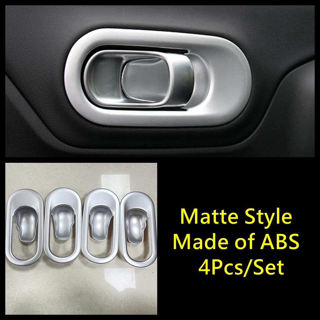 Dashboard AC Air Outlet Vents / Gear Shift Head / Handle Bowl Cover Trim Matte Accessories For Citroen C5 Aircross 2018 - 2024