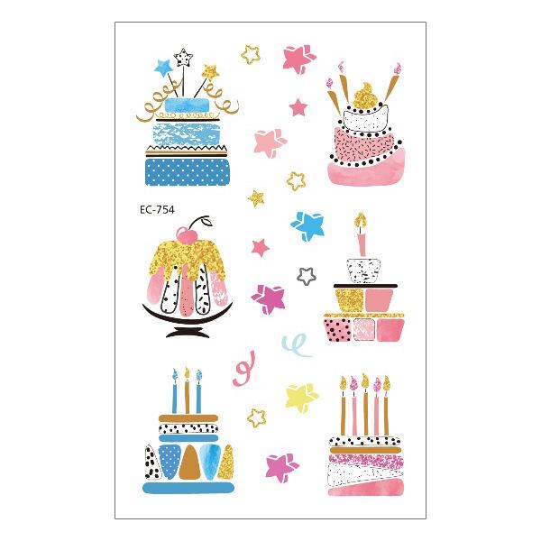 Children's Waterproof Princess Cartoon Tattoo Stickers for Birthday Parties
