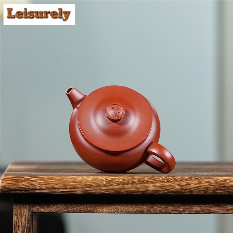 100ml Traditional Yixing Purple Clay Teapots Handmade Eight Trigram Pot Raw Ore Dahongpao Mud Kettle Chinese Zisha Tea Set Cafes
