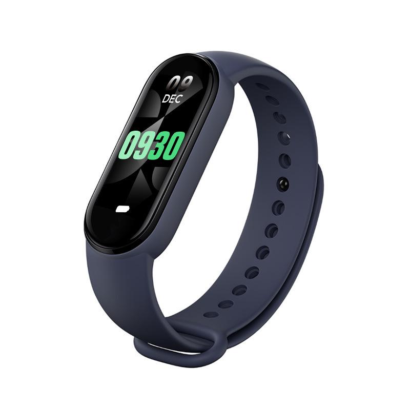 2023 Popular Smart Band M8 M6 M7 Smart Bracelet Fitness Smartband Bracelet M 8 Smartwatch синий