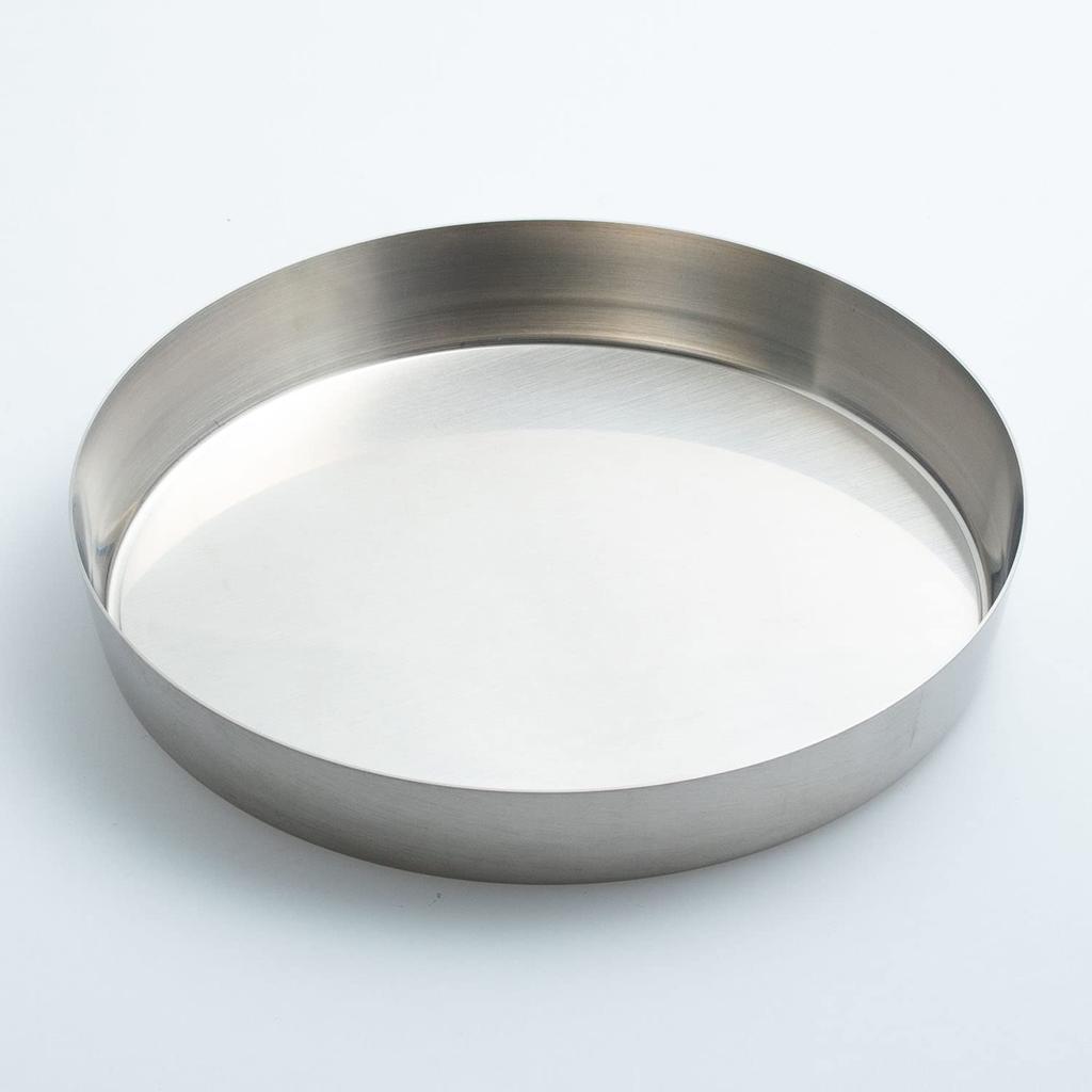 Suncraft PP-690 Silver Stainless Steel Tart Pan with Removable Bottom, 18cm, Made In Japan, for Pastry and Confectionery