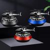 Solar-Powered Rotating Car Air Freshener - Helicopter & Airplane Aromatic Ornament for Car Interior Decoration