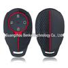Silicone 4-Button Car Key Cover for Leapmotor S01, T03, C11 with Honeycomb Pattern