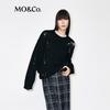 MO&Co. Wool-Blend Crewneck Sweater