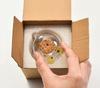 Mini Golden Bean Borosilicate Glass Piggy Bank & Wishing Bottle