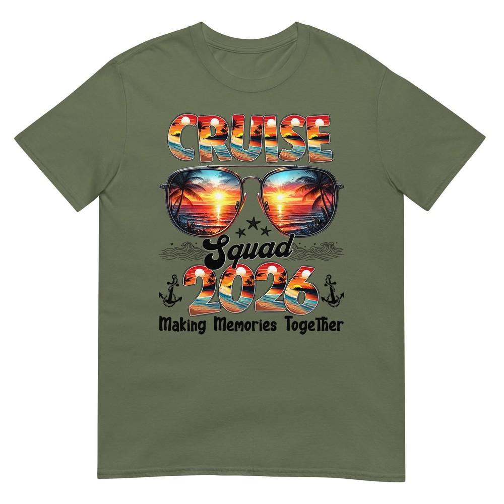 Cruise Squad 2026 Summer Vacation Matching Family Cruise TShirt