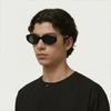 Gentle Monster Cat Eye Sunglasses With Adjustable Degree Unisex Sunglasses Black KUNST01GD