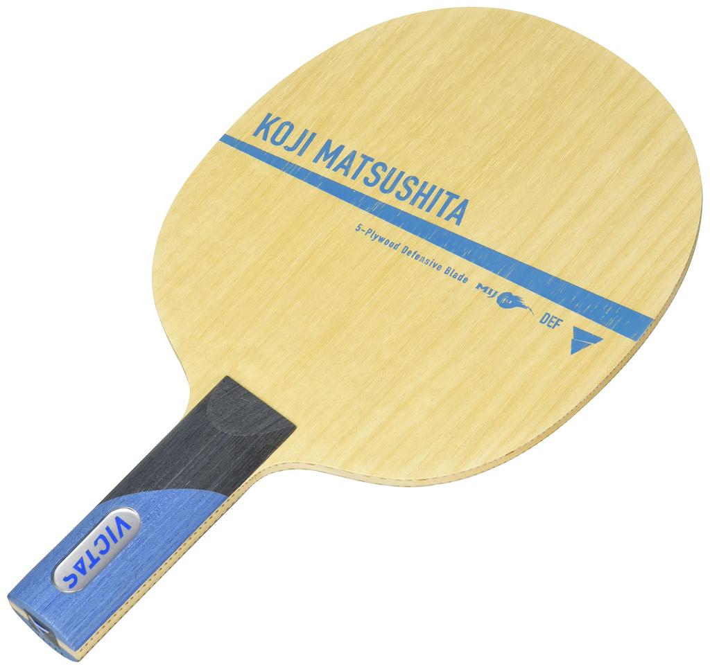 VICTAS Table Tennis Racket Koji Matsushita Used Model Straight 028005