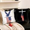 Cool A-American Flag Pillowcase Living Room Sofa Cushion Cover Bedroom Room Bed Pillow Cover Home Decoration