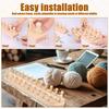 1 Pc Wooden Knitting Frame DIY Throw Blanket Knitting Tools Yarn Craft Easy to Assemble Chunky Knitting Blanket Weaving Frames