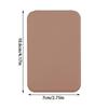 Foldable Mini Makeup Mirror Portable PU Leather Student Dormitory Desktop Standing Cosmetic Mirror