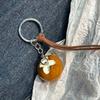 Bag Pendant 1:1 Realistic Simulated Bread Shape Resin Keychain with Rope Decor High Simulation Baguette Bagel Charm Key Holder