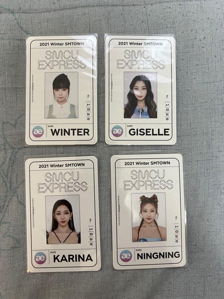 [USED] AESPA Official Trading Cards