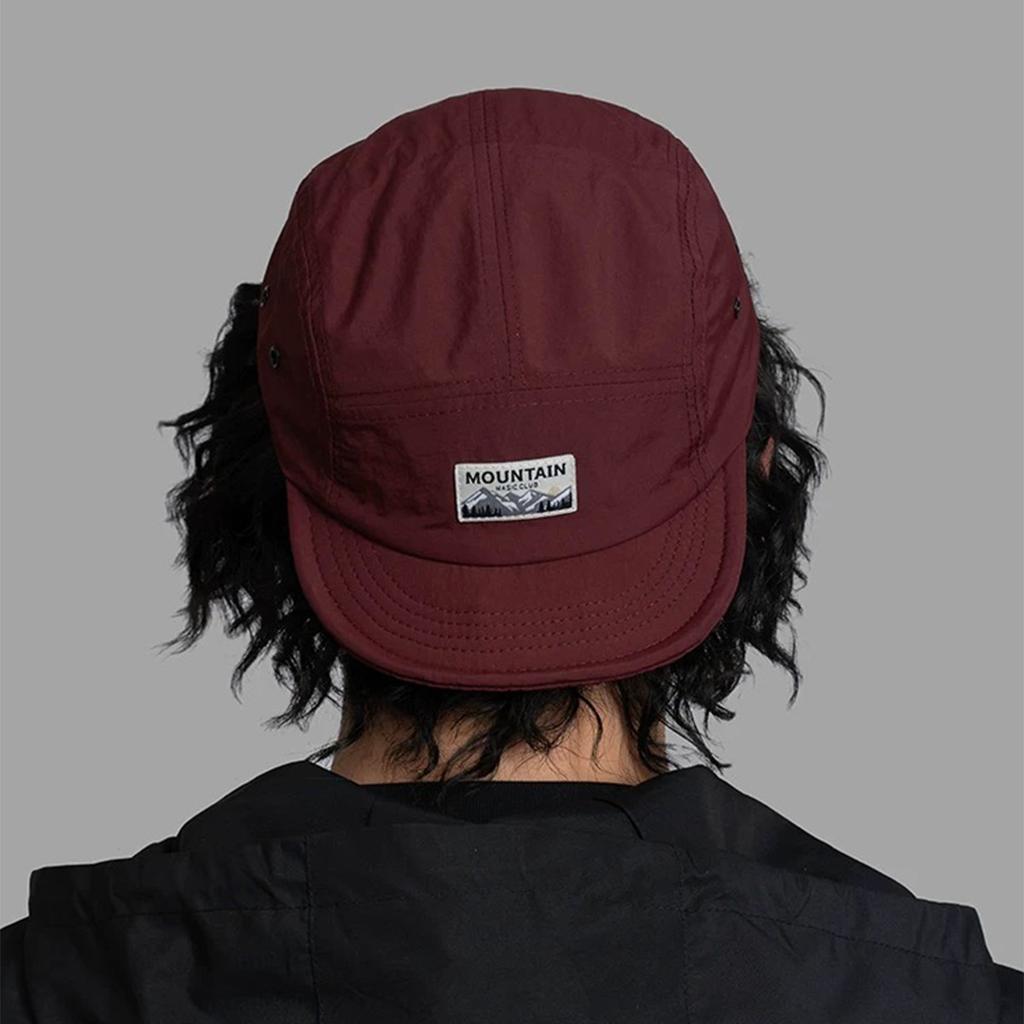 Spring And Summer Japanese Retro Sticker Alphabet Baseball Cap Men'S And Women'S Sunshade Outdoor Flat-Brimmed Quick-Drying Cap