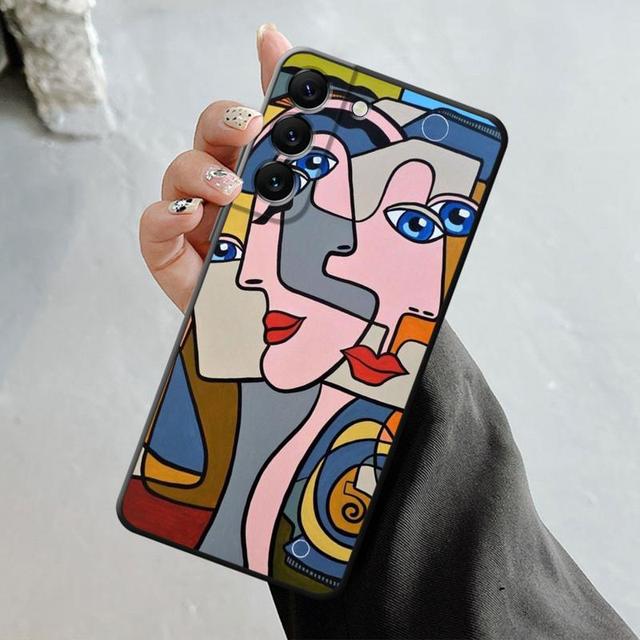 

Чехол для телефона с абстрактным рисунком Пикассо для Samsung Galaxy S23 S22 S21 S20 Fe Ultra S10 S9 S8 Plus Note 20ultra 10plus For Samsung S20
