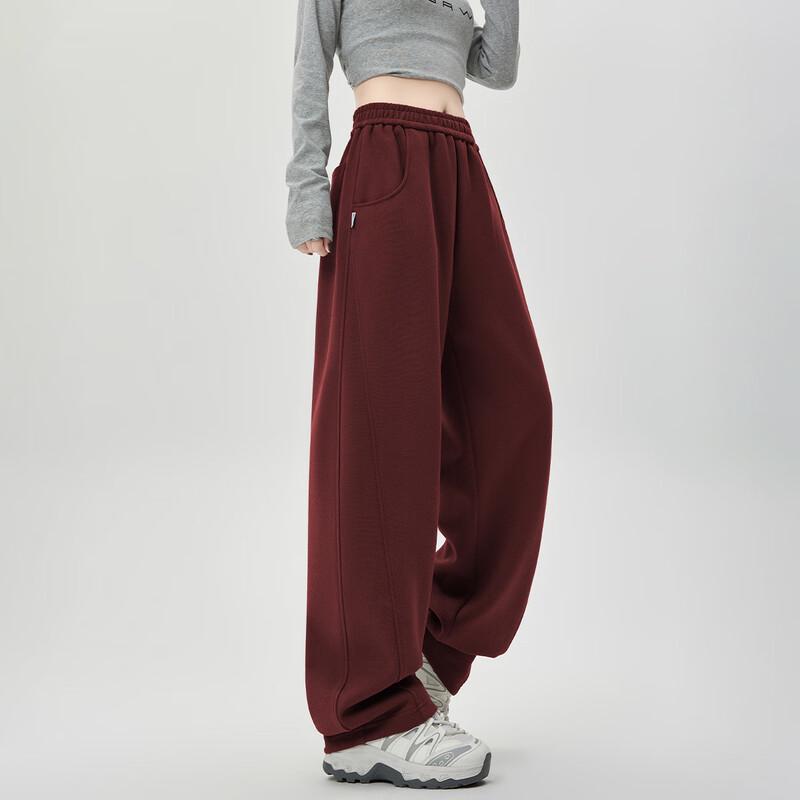 

Women s Casual High-Waisted Wide-Leg Pants L