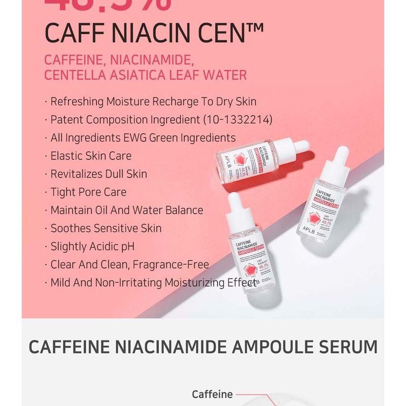APLB - Caffeine Niacinamide Ampoule Serum