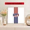 Atletico Madrid Diamond Painting Round Diamond Mosaic Rhinestones Diamond Embroidery Craft Kit Wall Decor Without Frame