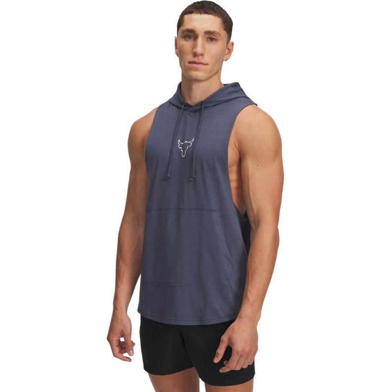 

Under Armour Hooded Training Sports Crew Neck Vest Men Vests 6005048-044 XL