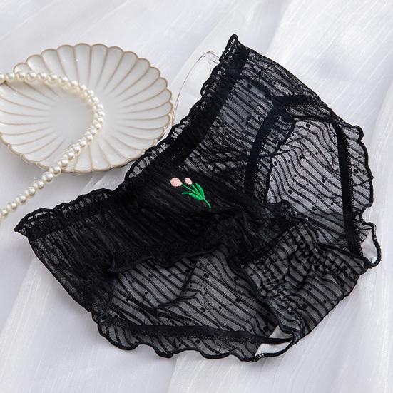 Stylové Dámské Kalhotky Tulipány Vnitřní Nošení Super měkké Kalhotky Kalhotky Dámské Oblečení