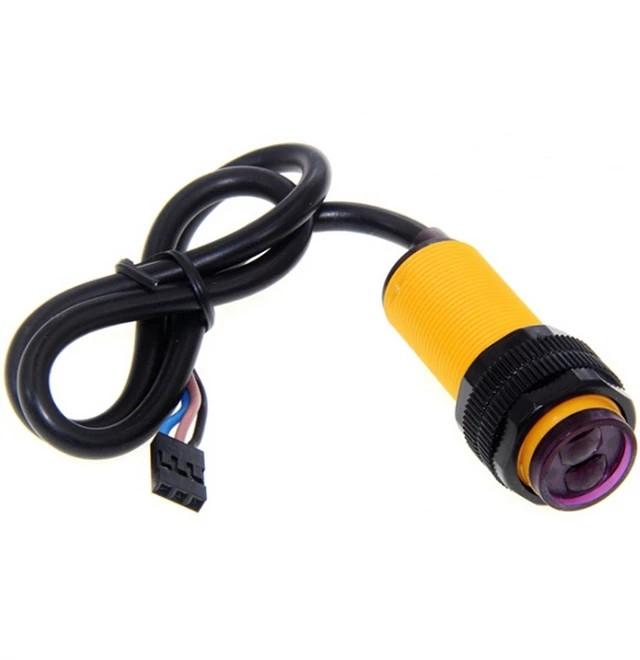 StlxyE18-D80NK infrared obstacle avoidance photoelectric sensor intelligent automotive robot switch detection range 3-80cm